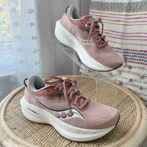 Saucony Triumph 21 Lotus Bough Road-Running Sneakers Women’s Size 6.5